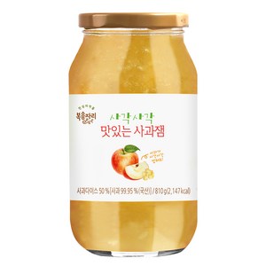 복음자리 사각사각 사과잼, 810g, 1개