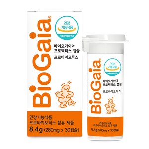 바이오가이아 프로텍티스 프로바이오틱스 유산균 캡슐 8.4g, 1개, 30정