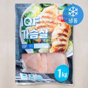 한강식품 IQF 닭가슴살 (냉동), 1kg, 1팩