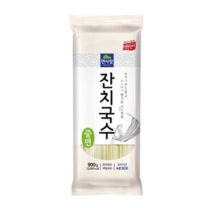 면사랑 잔치국수 중면, 900g, 1개