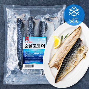 싱싱특구 노르웨이산 순살고등어 (냉동), 1개, 900g(5~6개)