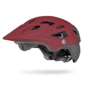 렘헬멧 Flow mountain bike helmet, 레드블랙, 1개