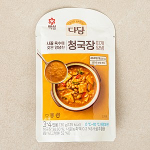 다담 청국장 찌개 양념, 130g, 1개