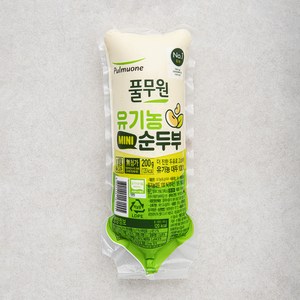 풀무원 유기농 인증 미니 순두부, 200g, 1개