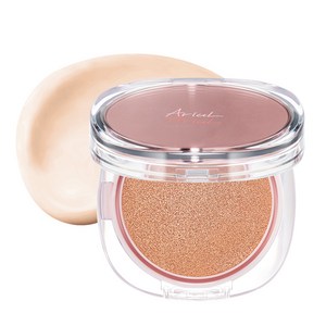 아리얼 잉크 피더 커버 래스팅 쿠션 SPF50+ PA++++ 15g, 03 크림베이지 / 22호, 1개