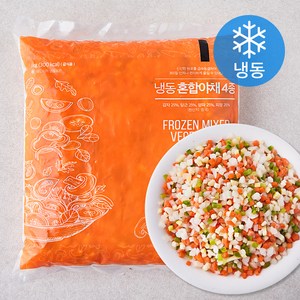 혼합야채 4종 감자 당근 양파 피망 (냉동), 1kg, 1개