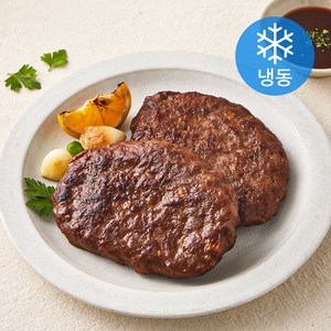 포천장인 갈비 함박스테이크 (냉동), 400g, 1개