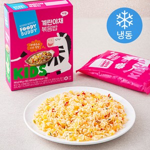 푸디버디 계란야채 볶음밥 2입 (냉동), 360g, 1개