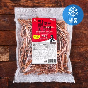 바다원 칼맞은 오징어 (냉동), 250g, 1개