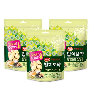 하림펫푸드 밥이보약 관절튼튼 건강볼, 현미, 38g, 3개