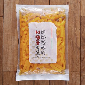 서양풍 치자 단무지, 1kg, 1개