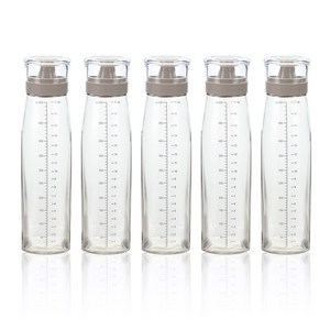 키텐실 시노글라스 오일병 그레이, 500ml, 5개