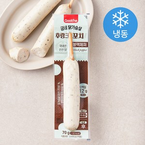 굽네 닭가슴살 후랑크 꼬치 블랙페퍼 (냉동), 70g, 1팩