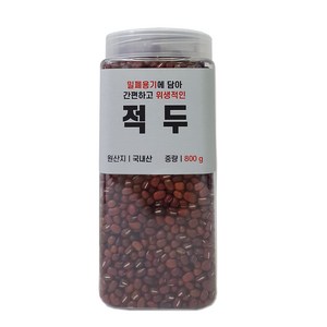 대한농산 통에담은 국산 적두, 800g, 1개