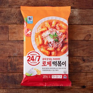 대림선 로제 떡볶이 2인분, 343g, 1개