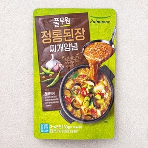 풀무원 정통된장 찌개양념, 130g, 1개