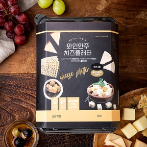 와인 안주 치즈 플래터, 125g, 1개