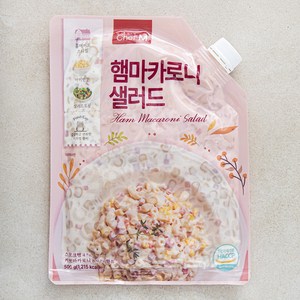 쉐프엠 햄마카로니 샐러드, 500g, 1개