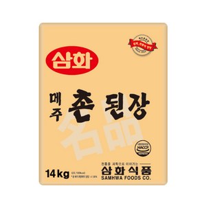 삼화식품 메주촌된장, 14kg, 1개