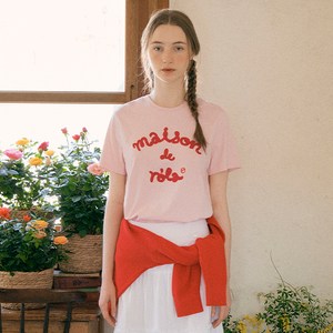 로라로라 여성용 MAISON DE ROLA EMBROIDERY T-SHIRT