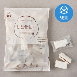 자농의뜨락 한천꿀설기 (냉동), 1kg, 1개