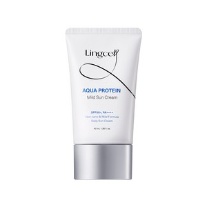 링셀 수분 단백질 마일드 선크림 SPF50+ PA++++, 1개, 40ml