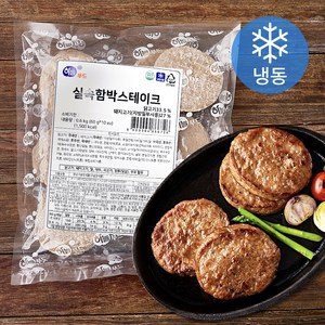 하늘푸드 실속함박 스테이크 10개입 (냉동), 600g, 1개