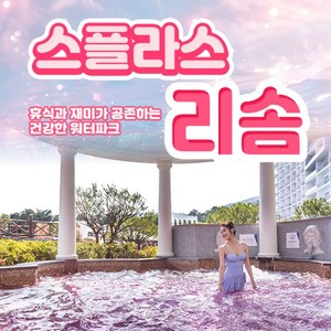 [충남] 스플라스리솜 온천 워터파크 이용권 (2/10~3/3)