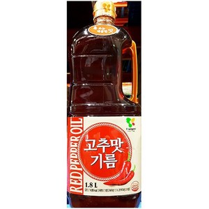 고추맛기름(영미 1.8L)/고춧기름, 1개, 1.8L