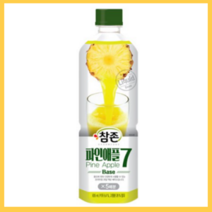 파인애플원액(참존 835ml), 835ml, 3개