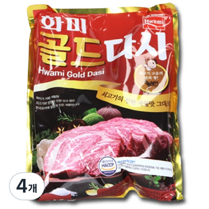 화미 화미골드다시, 2kg, 4개