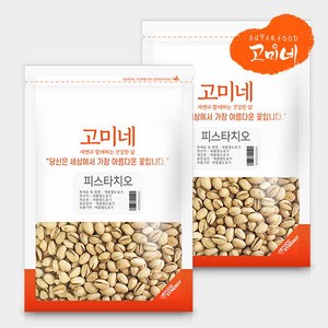 고미네 피스타치오(pistachio) 비탈각, 500g, 2개