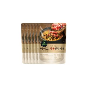 비비고 차돌된장찌개 460g, 6개