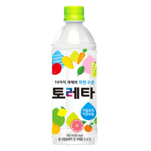 토레타 이온음료 캔, 500ml, 12개