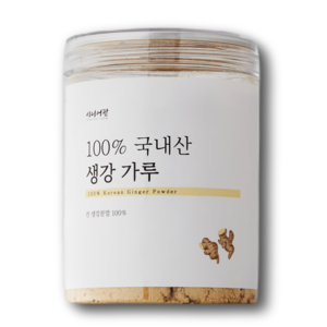 프리미엄 생강가루 국산 100%, 1개, 200g