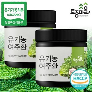 [토종마을]HACCP인증 국산 유기농 여주환 300g X 2통, 2개