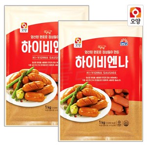 [퀴클리몰] 사조오양 하이비엔나 1kg x 2개