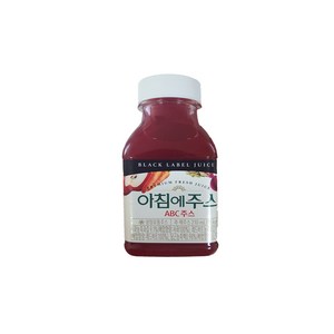 서울우유 아침에주스 abc주스 블랙라벨 210ml, 20개