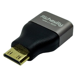 리체비티 8K mini HDMI to HDMI 젠더 HDMI2.1 지원