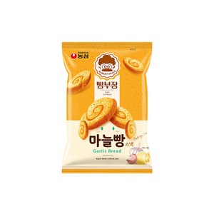 농심 빵부장 마늘빵, 1개, 55g