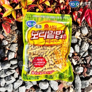 [낚시야놀자] 토코 보리밑밥 (뿌리기 쉬운 펠렛 형태) 집어제 밑밥 떡밥/집어제, 4개