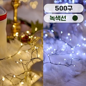 연필트리 국내최초 투톤 특허전구 웜/쿨 LED USB형 지네 전구+리모컨, 500구, 1개