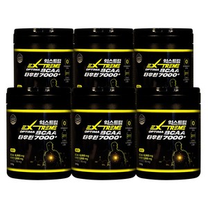 익스트림 OPTIMA BCAA 타우린 7000+, 300g, 6개