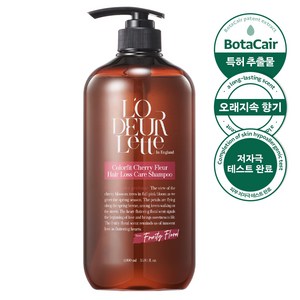 로더렛 두피케어 저자극 탈모증상완화 기능성 퍼퓸 샴푸 1000ml 체리 플뢰르, 1개, 1L