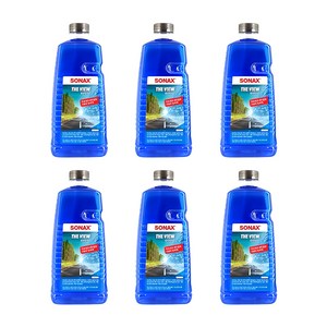 소낙스 더 뷰 에탄올 워셔액, 2L, 6개