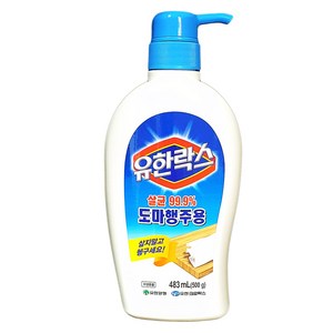 유한락스 도마 행주용 세제, 483ml, 500g, 1개