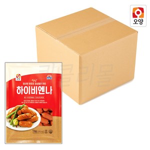 팔도맛쟁이 사조오양 하이비엔나 소시지, 1kg, 10개