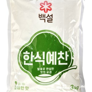 백설 한식예찬 3kg, 2개