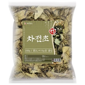 건강중심 국산 차전초 질경이 차 200g, 1개