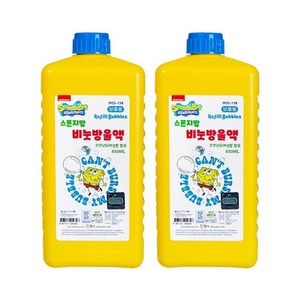 No150/스폰지밥 비눗방울 850ml 비누방울, 1개